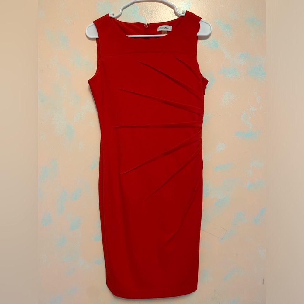 Calvin Klein Red Dress